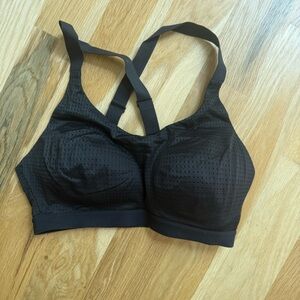 Victoria's Secret Black Sports Bra with Adjustable Straps